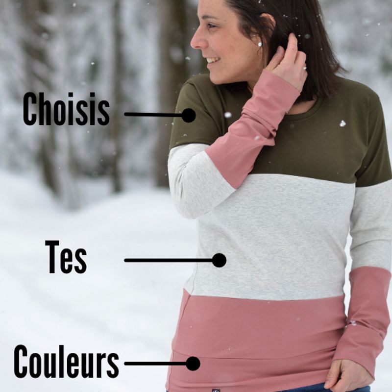 Chandail casual - Personnalisé