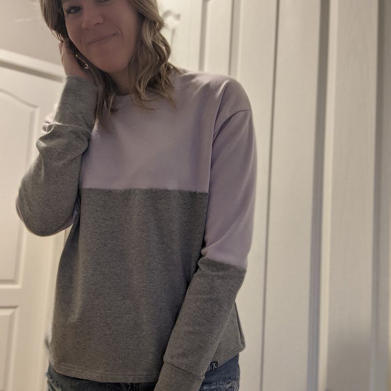 Chandail mou APRT- Mauve