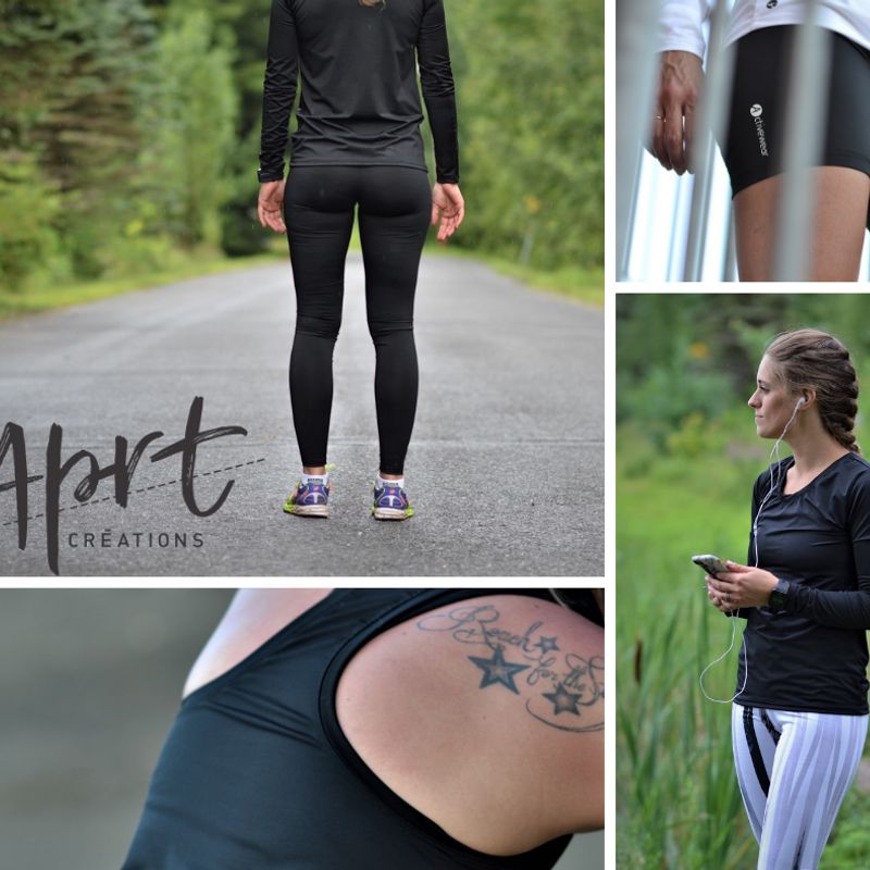 Leggings ou capri sport - noir