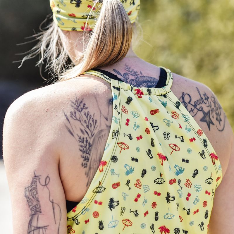Camisole Snug - Summer fluo