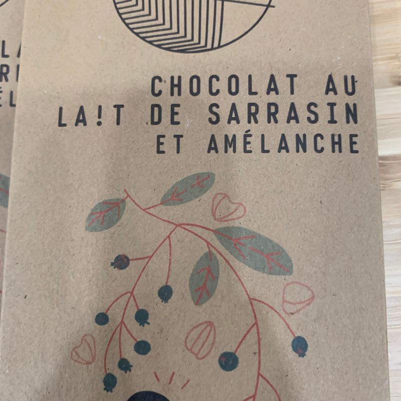 Barre chocolat sarrasin et amélanche
