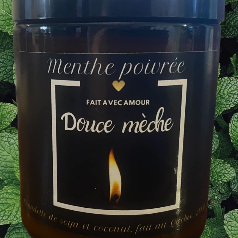 Chandelle Menthe poivrée 