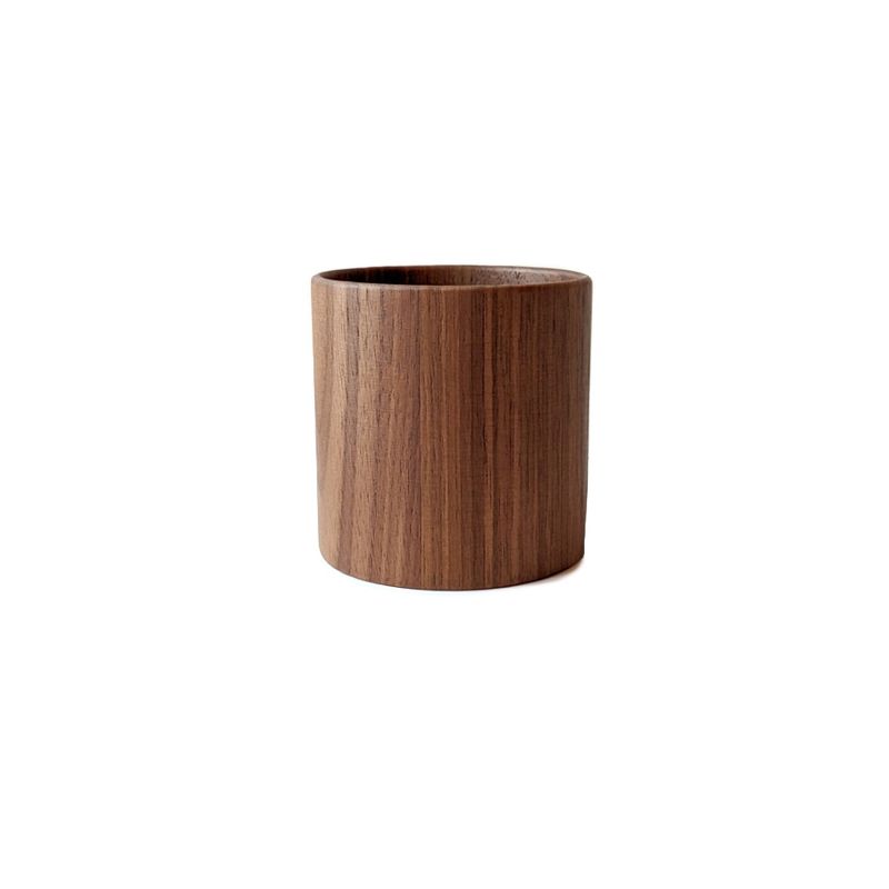 Walnut tasting glass