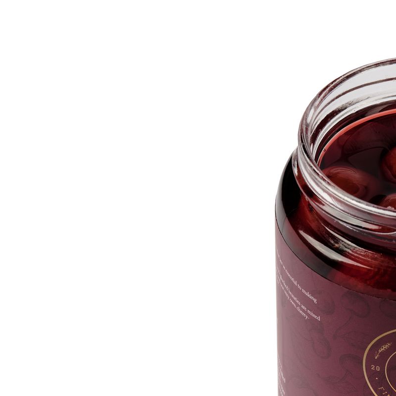 Black Pepper Whisky Cherries