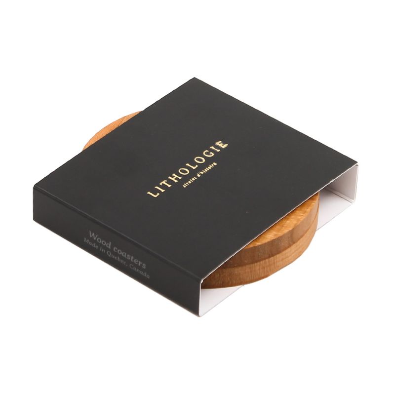Cherry wood (2) coasters
