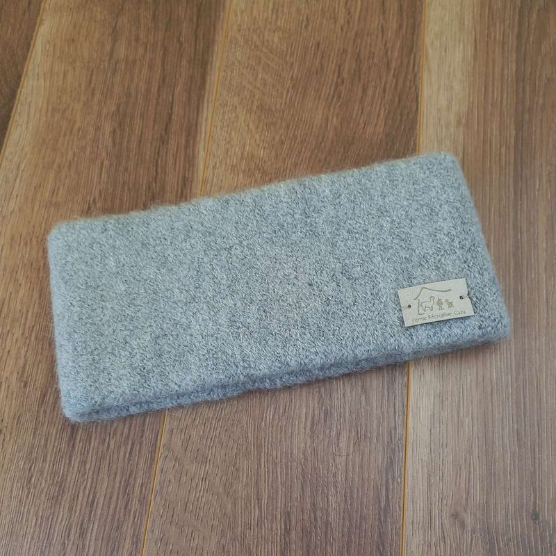 Bandeau en bébé alpaga - Gray