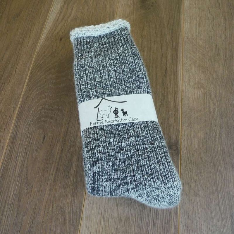 Bas Alpaga Thermal - Naturel/Noir, Medium