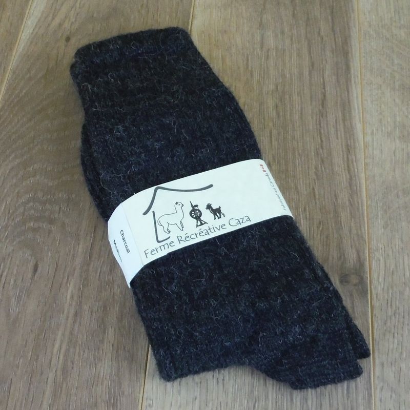 Alpaca Ribbed Socks