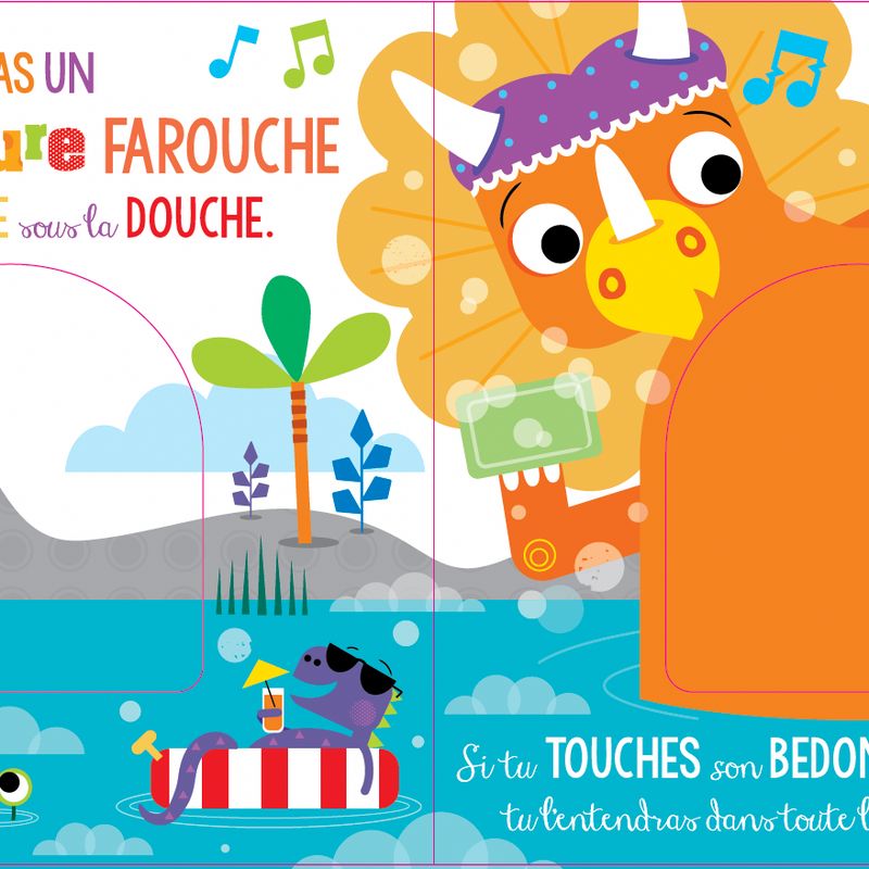 Ne touche pas un dinosaure qui fait POP!