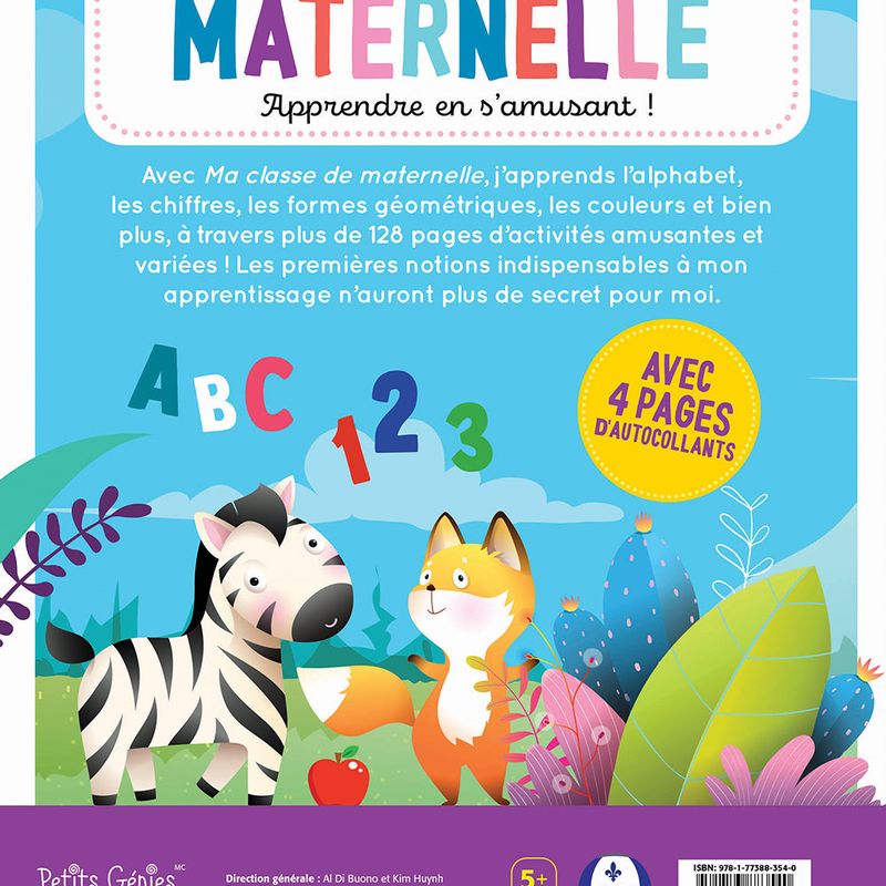 Ma classe de maternelle