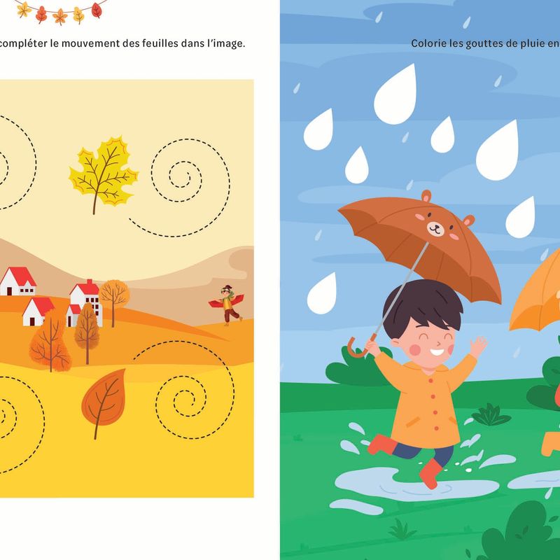 Jeux et coloriages d'automne