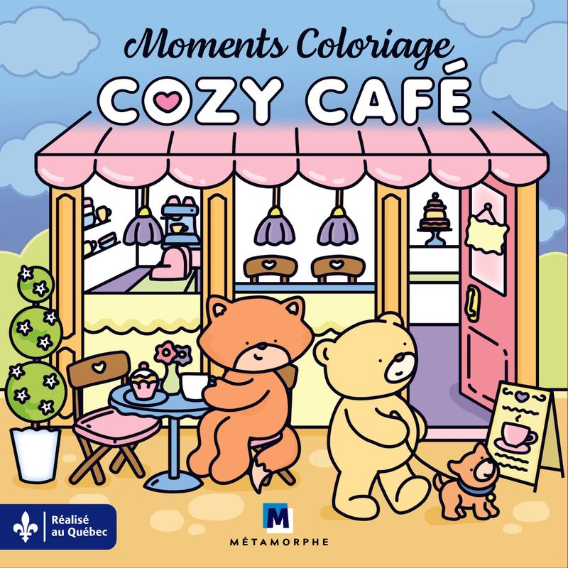 Moments coloriages : Cozy Café