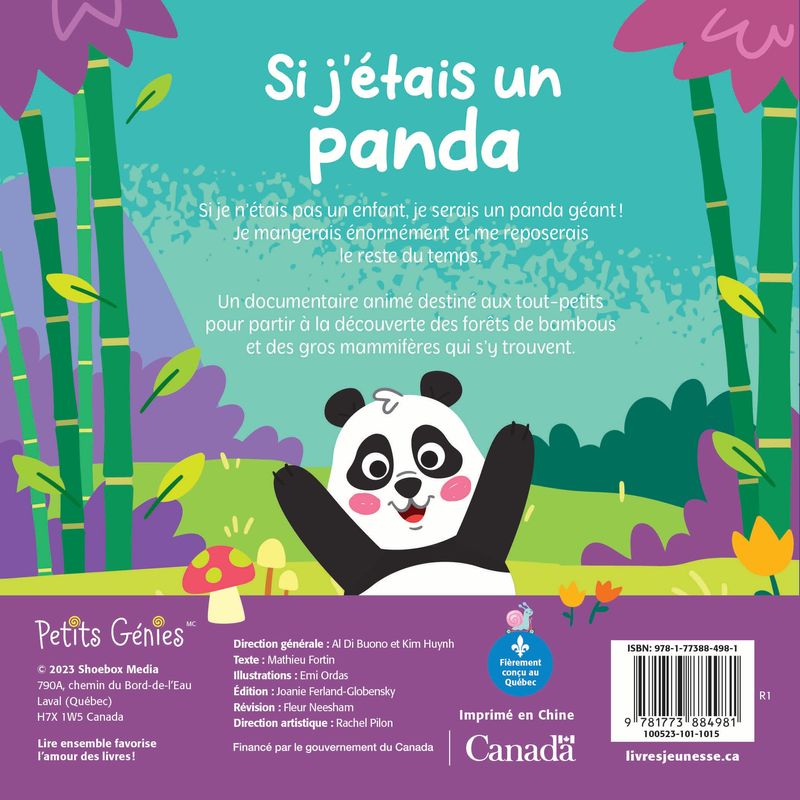 Si j'étais un panda