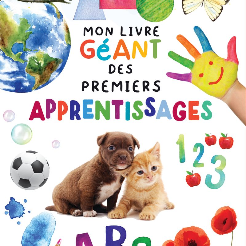 Mon livre géant des premiers apprentissages