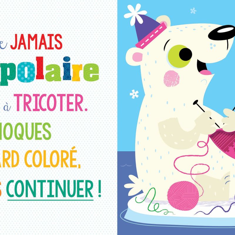 Ne touche jamais un ours polaire!