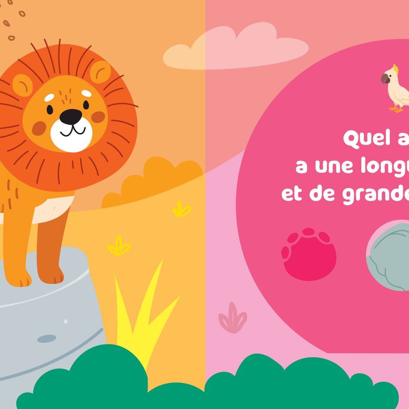 Soulève et écoute les animaux de la savane