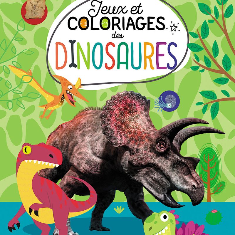 Jeux et coloriages des dinosaures