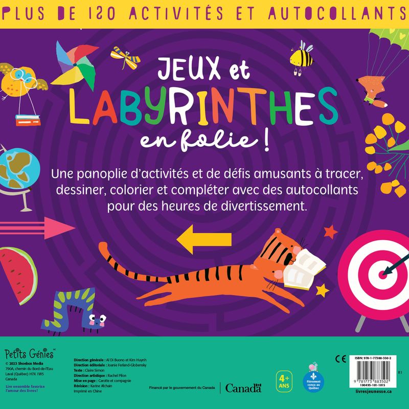 Jeux et labyrinthes en folie!