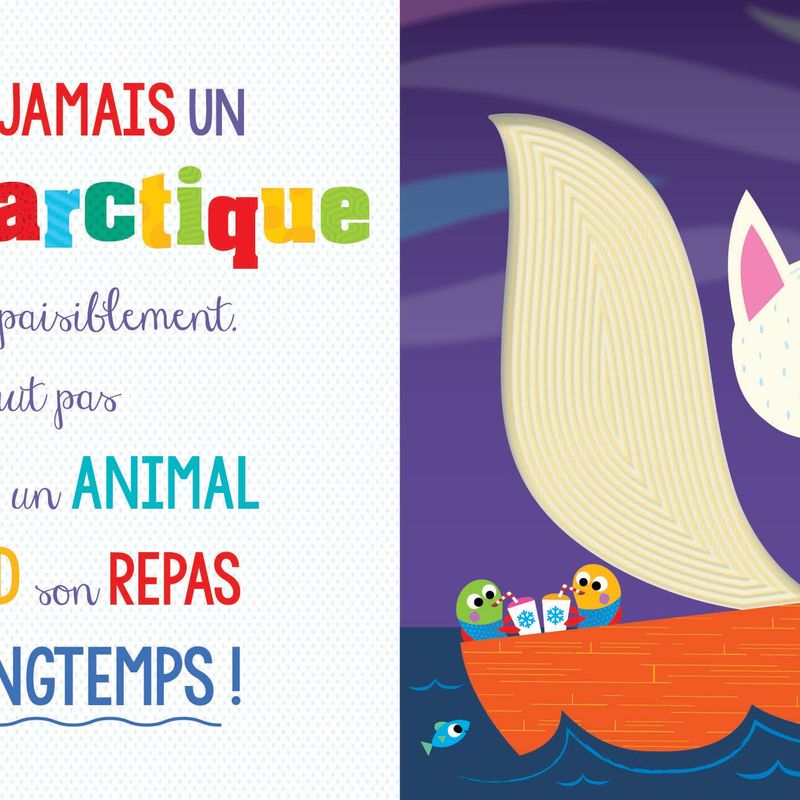 Ne touche jamais un ours polaire!