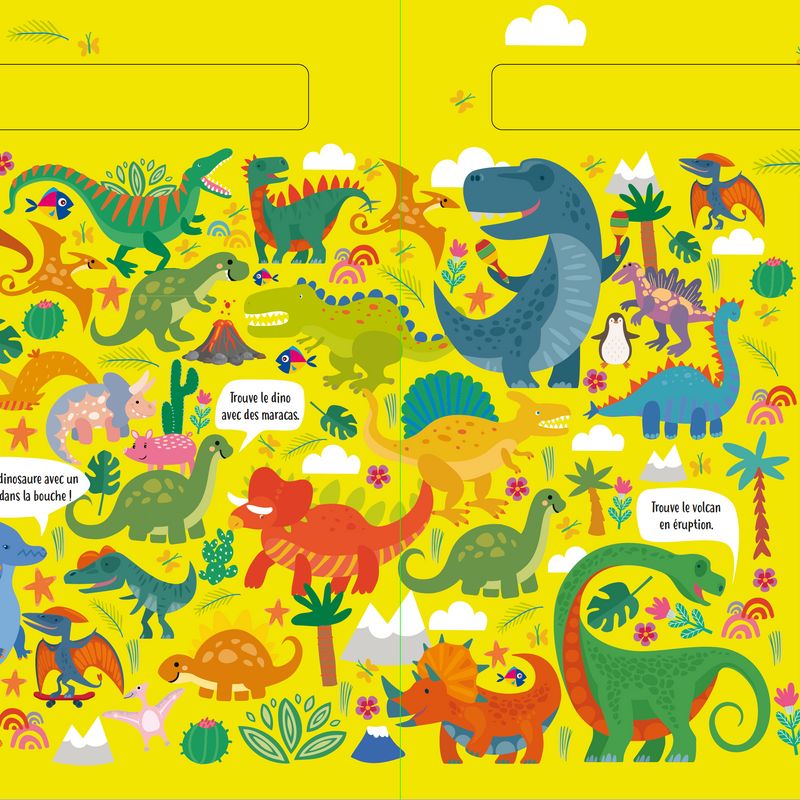 Cherche et trouve - Les dinos