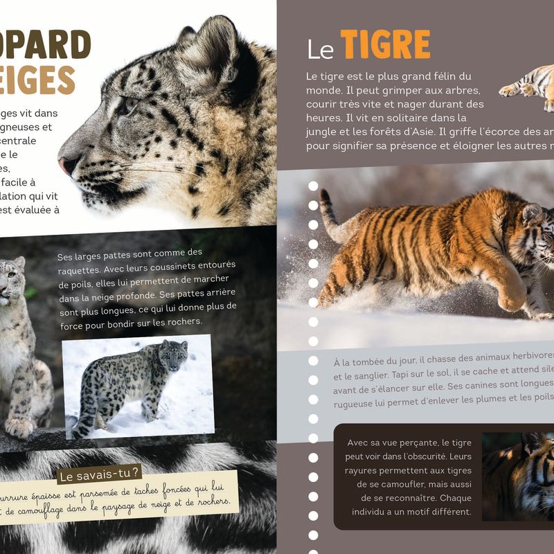 300 faits incroyables sur les animaux