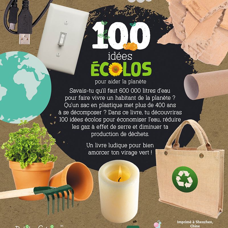 100 idées écolos pour aider la planète
