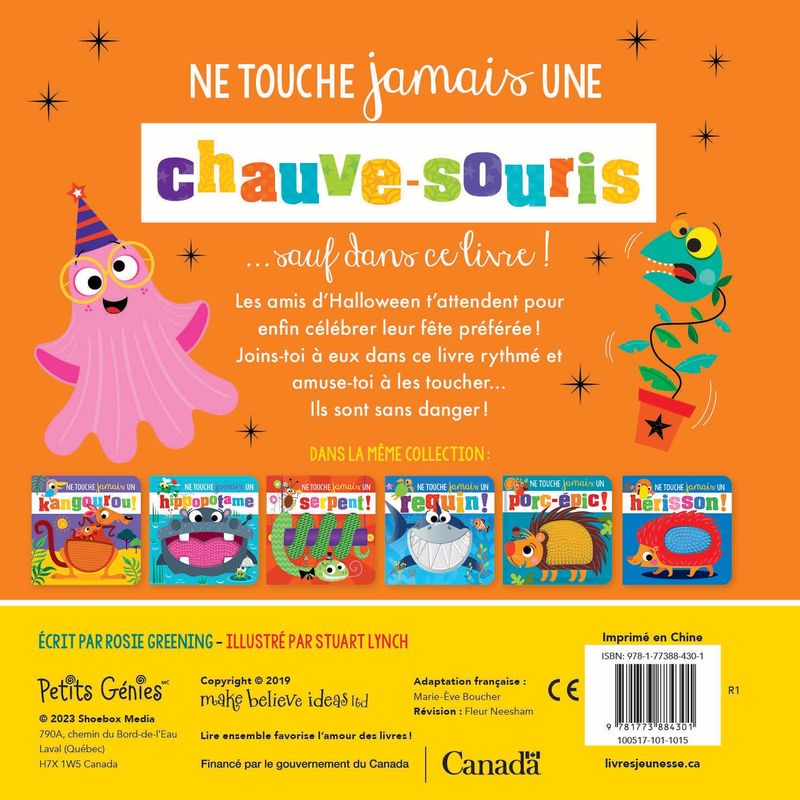 Ne touche jamais une chauve-souris!
