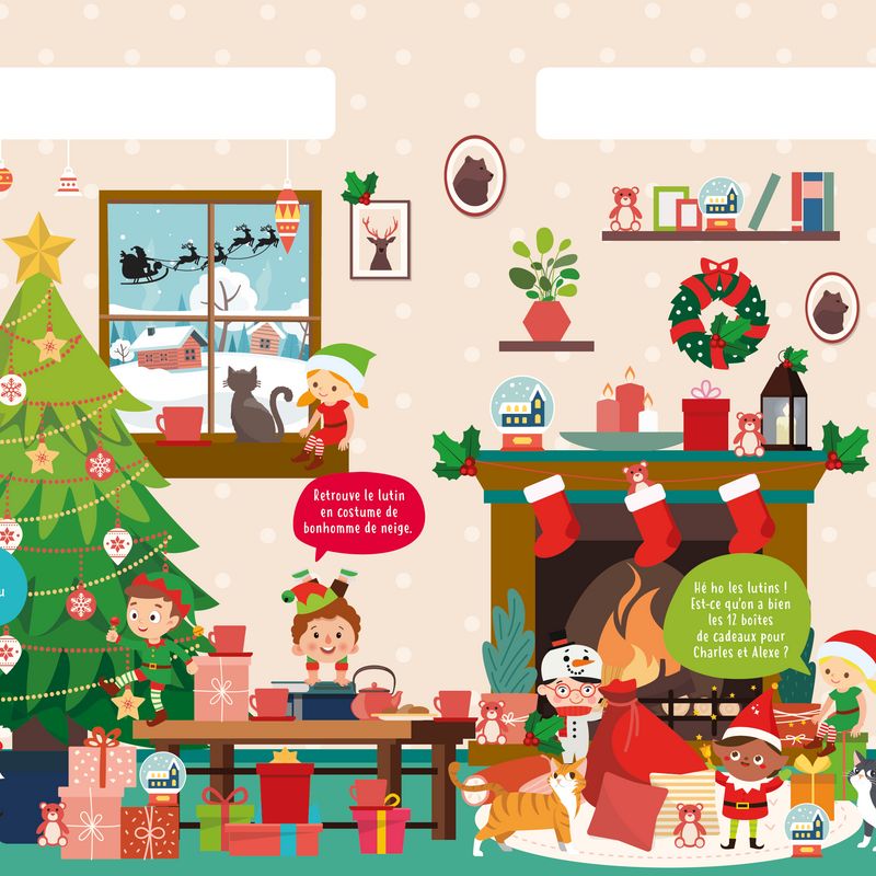 Cherche et trouve - Les lutins malins