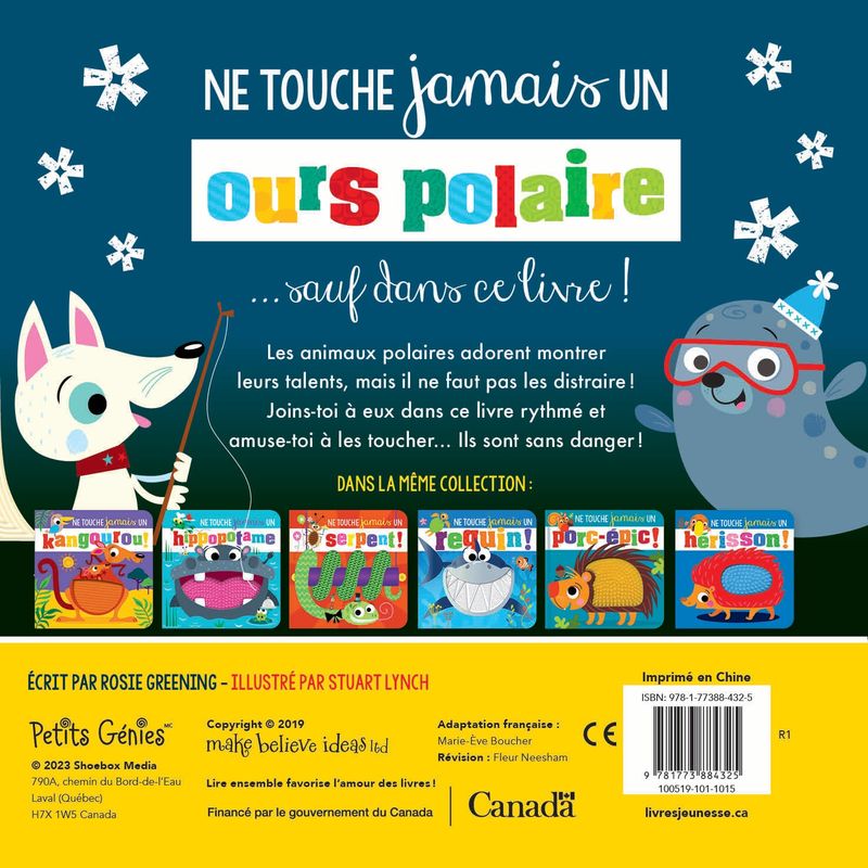 Ne touche jamais un ours polaire!