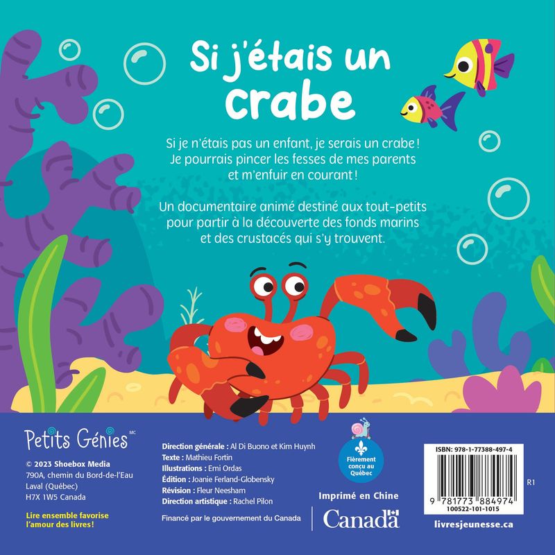 Si j'étais un crabe