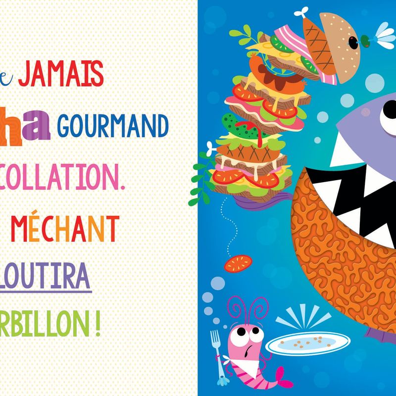 Ne touche jamais un piranha!