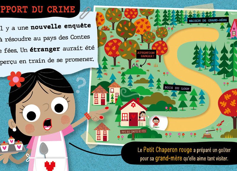 Enquête au pays des Contes de fées : Le petit chaperon rouge