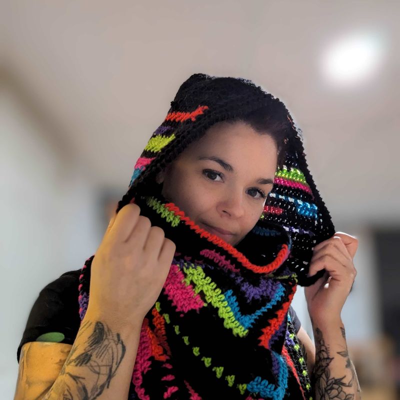 Snood à capuche - MultiColor