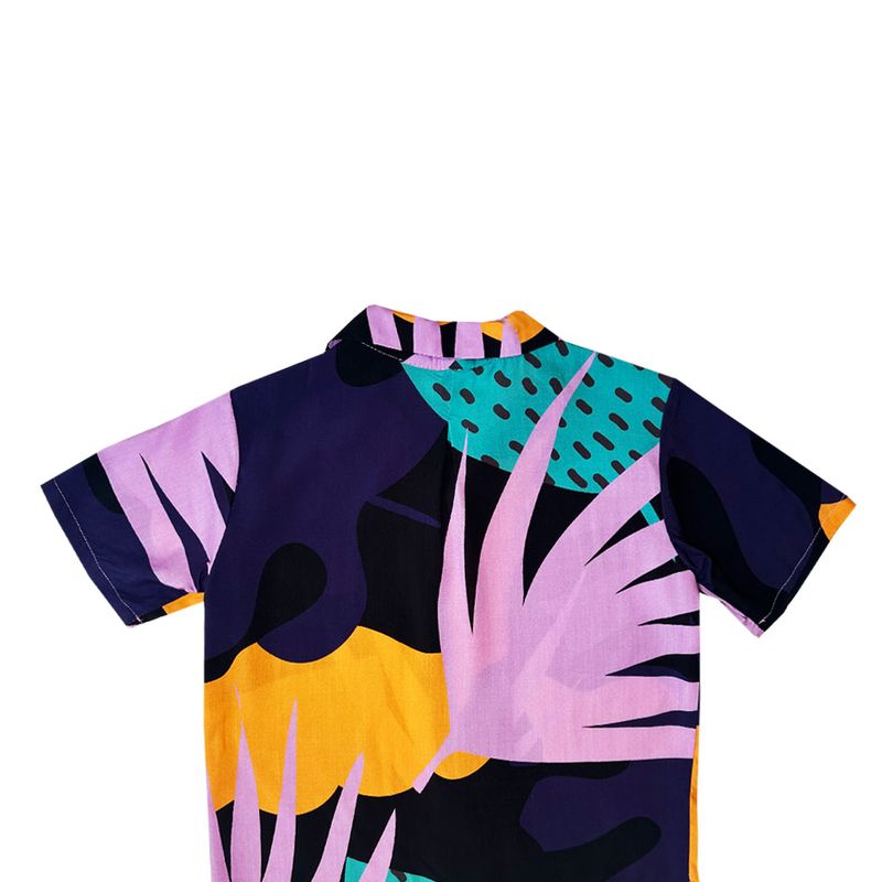 Chemise Dark Monstera Enfant