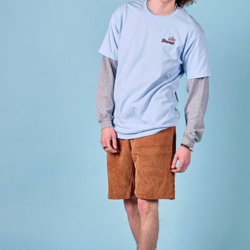 Short corduroy