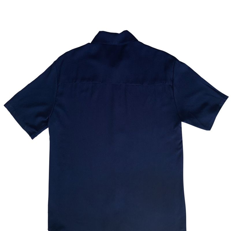 Chemise Mamacita Bleue et Moutarde