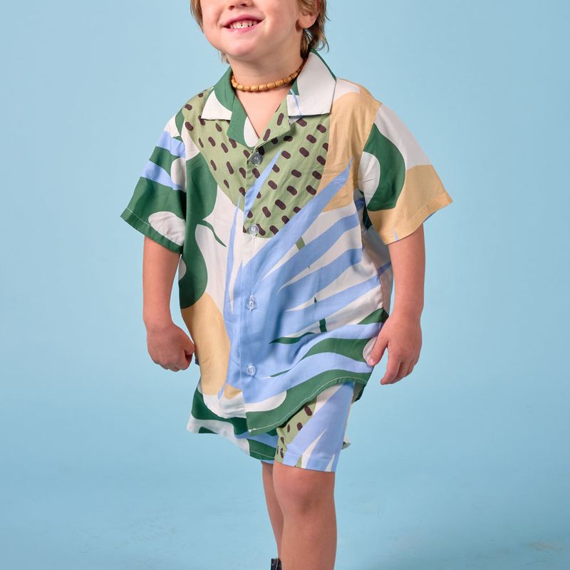 Chemise Monstera Enfant