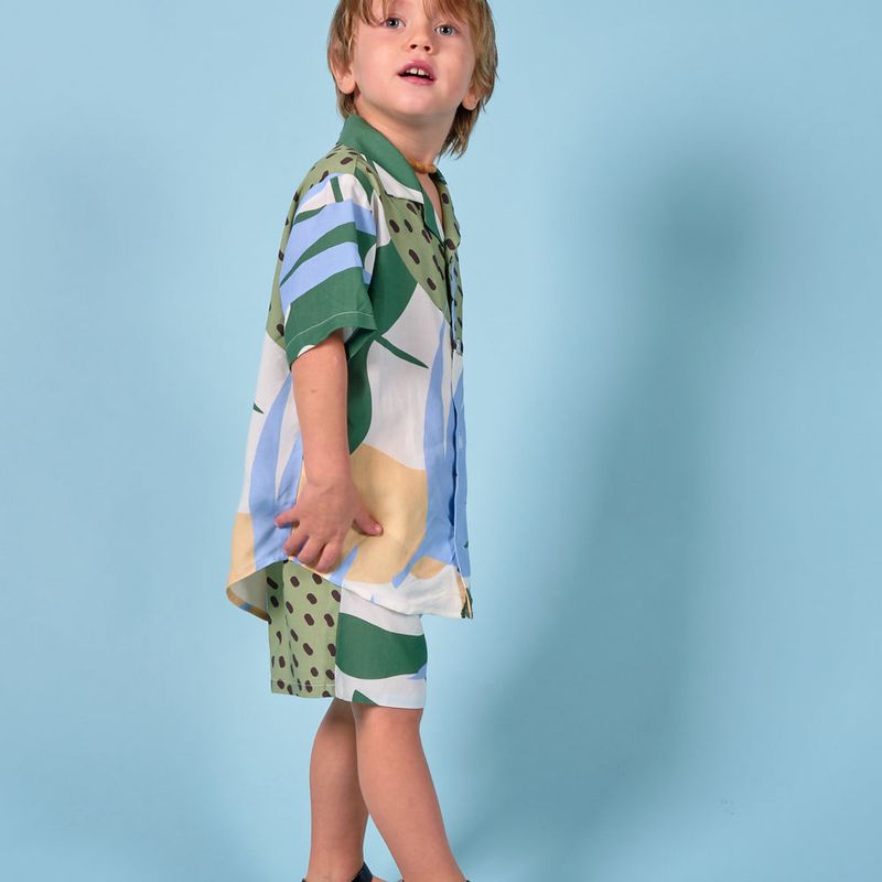 Chemise Monstera Enfant