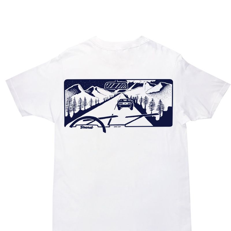 T-shirt On the road