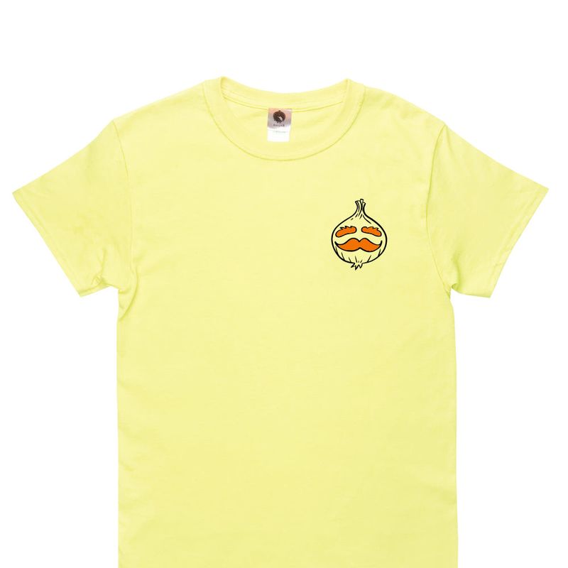 T-shirt unisexe jaune Jacob l'oignon