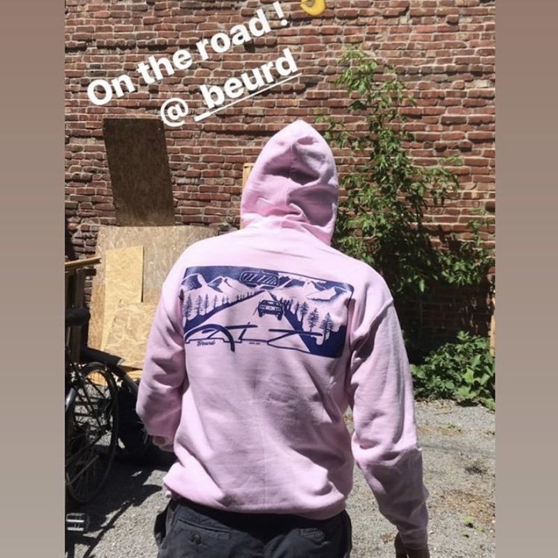 Hoodie On the road