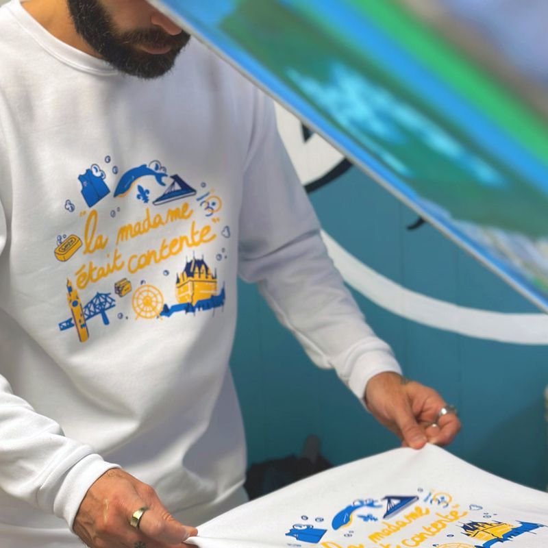 Crewneck Walmart x Beurd «  La madame était contente »