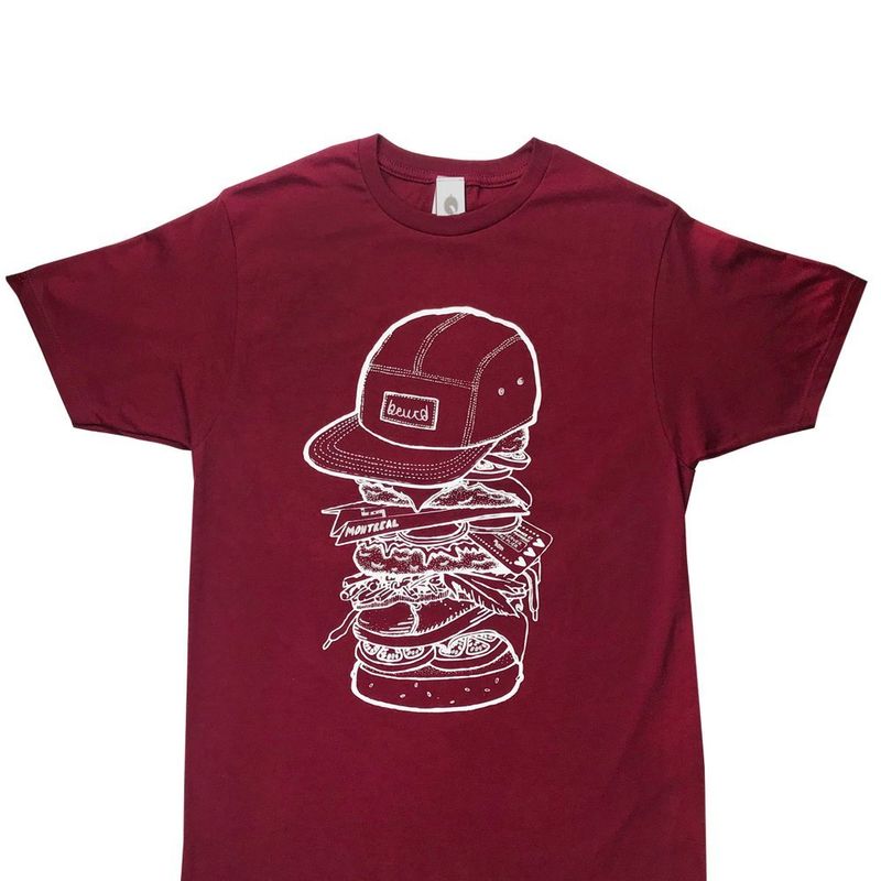 T-shirt unisexe "MTL Burger"