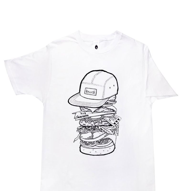T-shirt unisexe "MTL Burger"