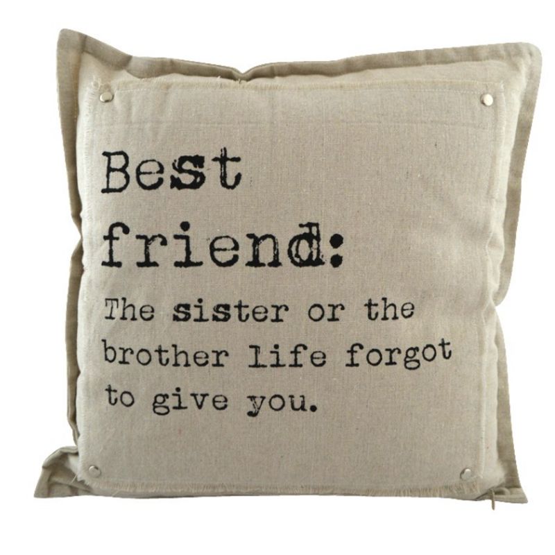 Coussin Meilleur Ami