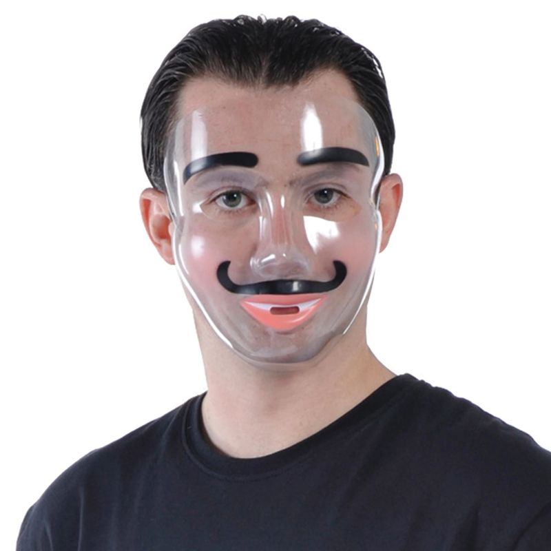 Masque transparent - Homme/Femme