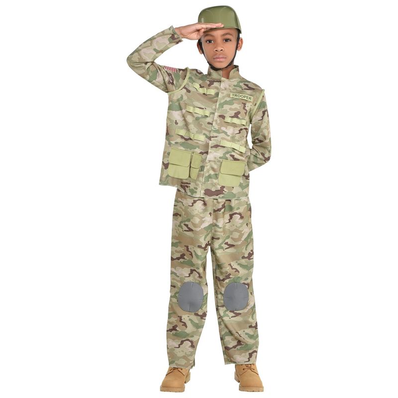 Costume de soldat de combat - Garçon