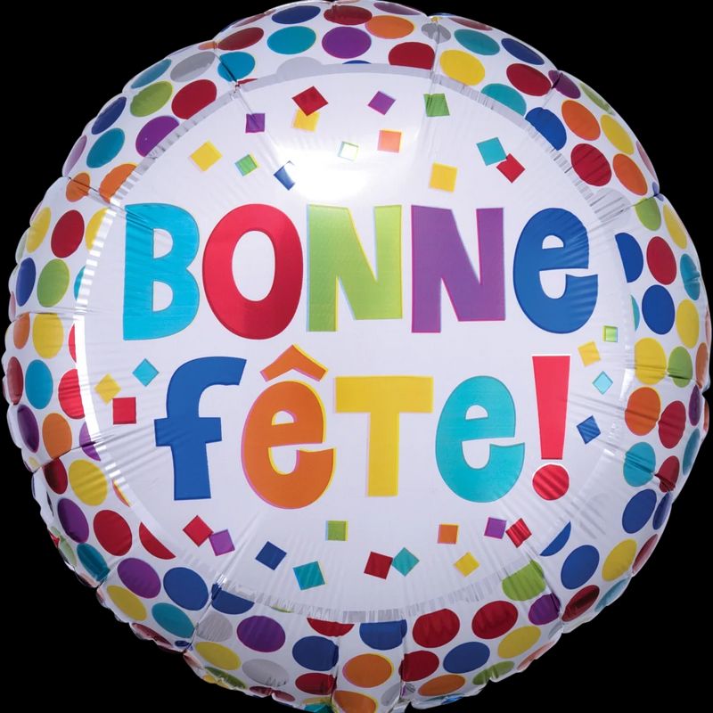 Bonne fête dots - 18"