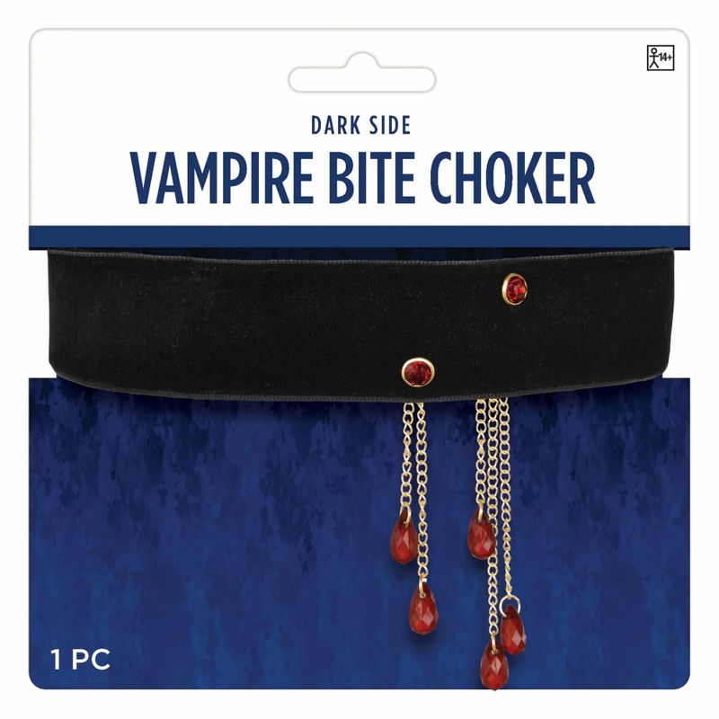 Choker morsure de vampire - Côté obscur