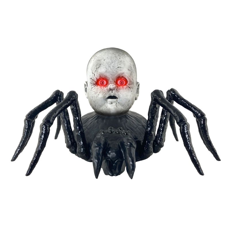Araignée avec tête de poupée - Animatronique